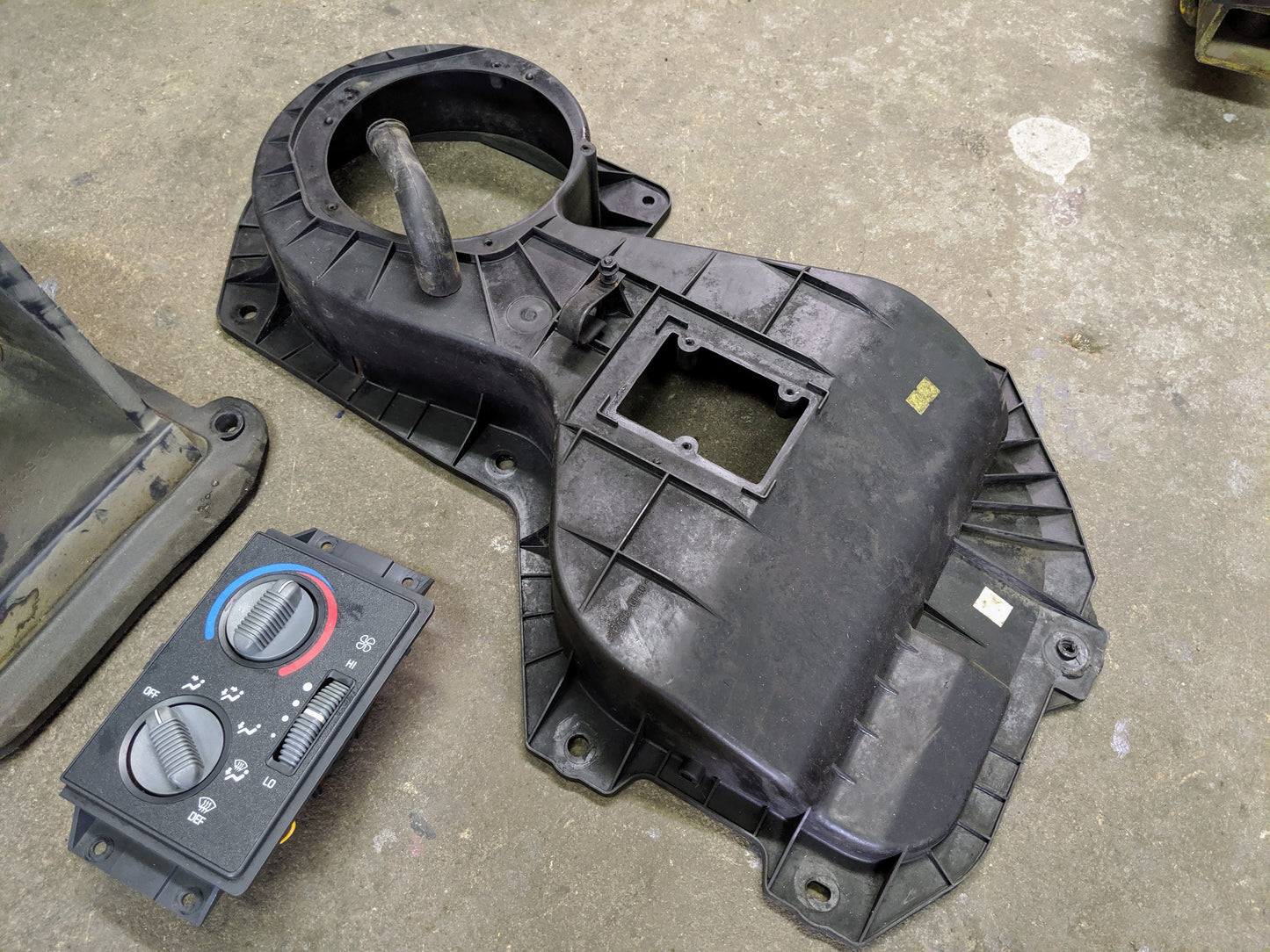 OEM HD Heater A/C Delete with Control Panel for 1995-1997 Chevy S10, Blazer, and more