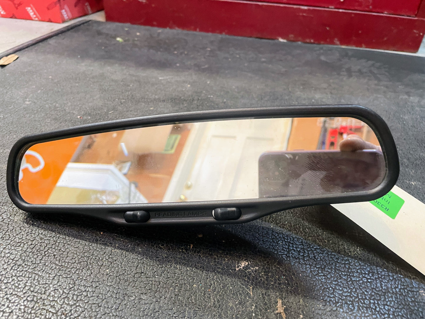 OEM Interior Rear View Mirror with Reading Lamps for 1982-1993 Chevy S10, Blazer, and more