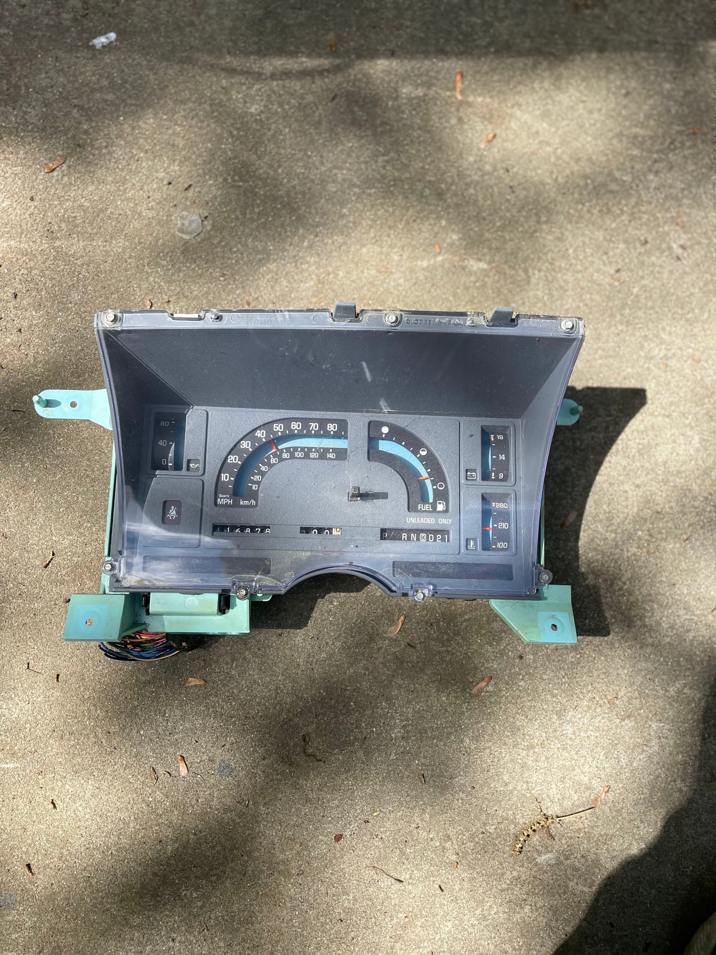 Low Mile 117K OEM Instrument Cluster with PRNDL for 1986-1994 Chevy S10 Blazer and more
