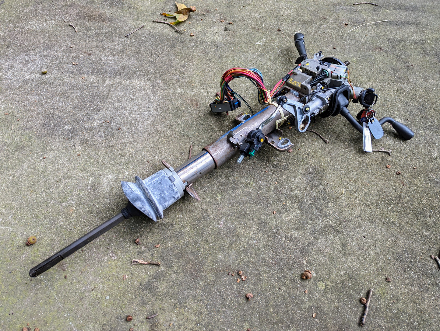 OEM Steering Column w/Tilt, Cruise Control, and Column Shift for 1998-2005 Chevy S10 Blazer and more