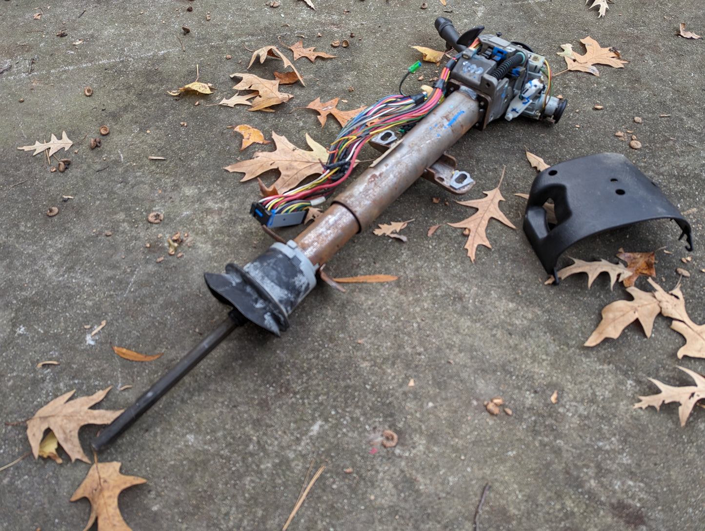 OEM Steering Column w/Tilt, Cruise Control, and Console Shift for 1998-2005 Chevy S10 Blazer and more