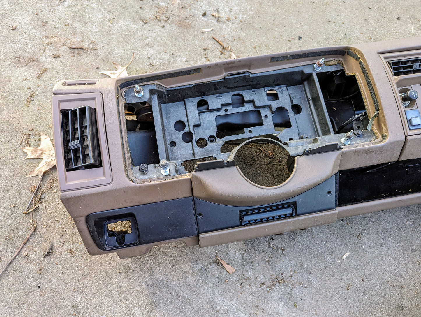 OEM Instrument Panel Dashboard in Tan for 1986 - 1993 Chevy S10 Blazer GMC S15 and more