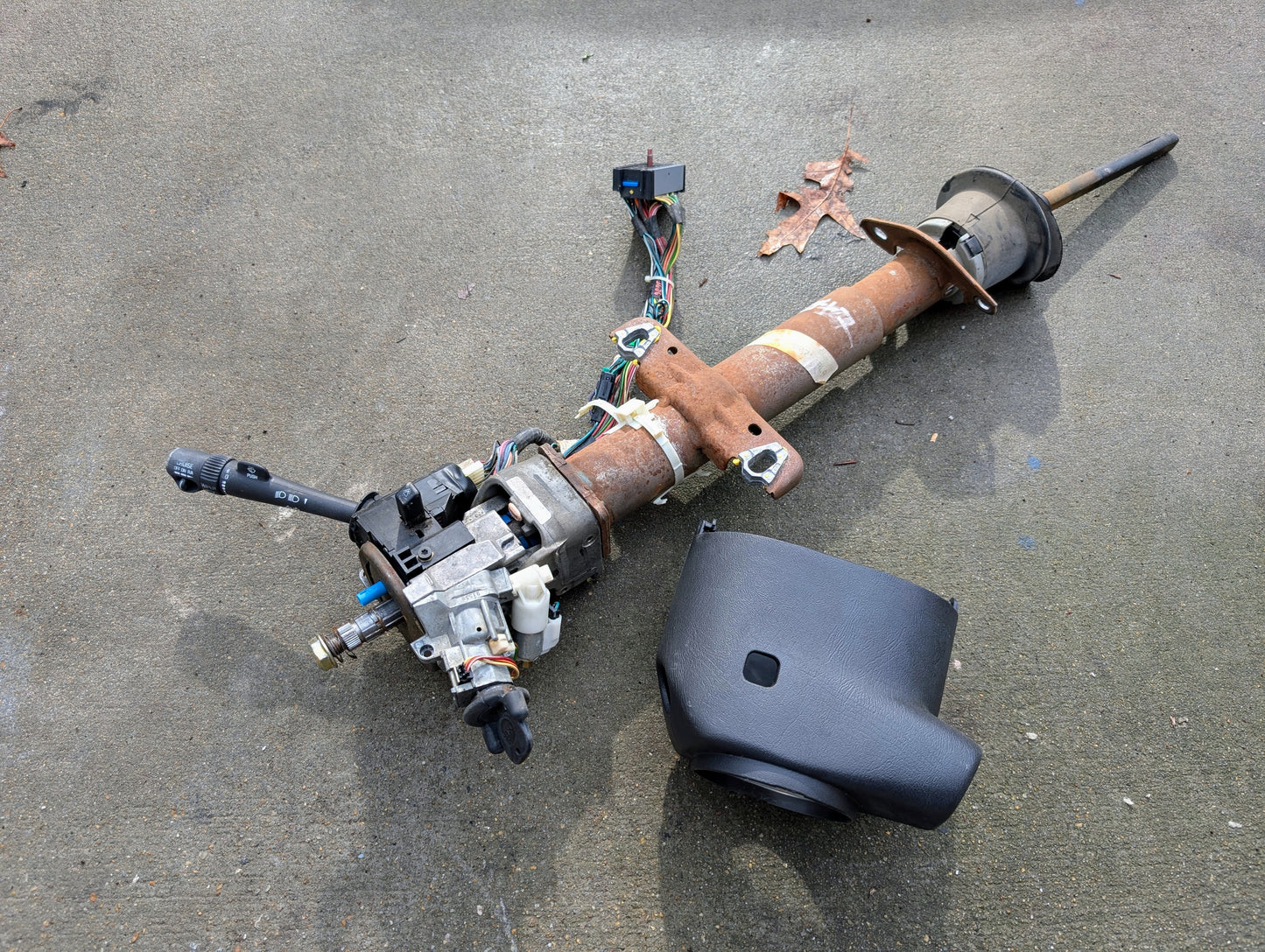 OEM Steering Column w/Tilt, Cruise Control, and Console Shift for 1998-2005 Chevy S10 Blazer and more