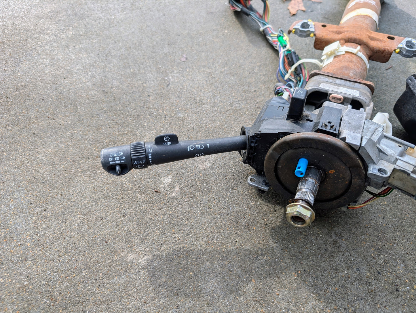 OEM Steering Column w/Tilt, Cruise Control, and Console Shift for 1998-2005 Chevy S10 Blazer and more