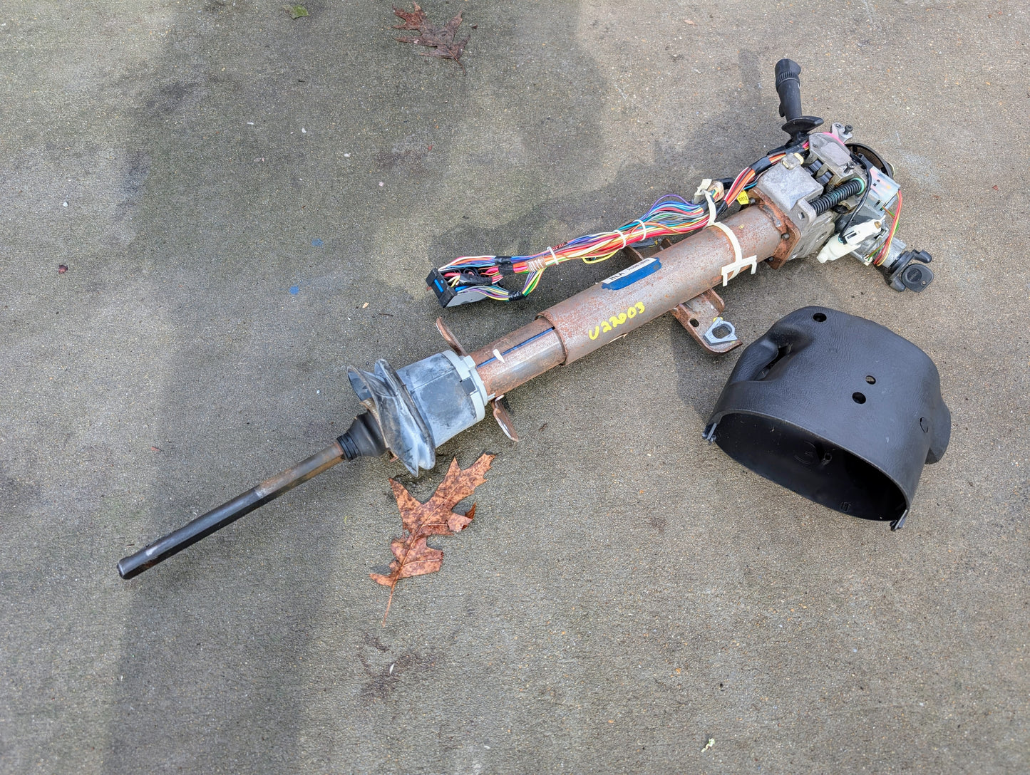 OEM Steering Column w/Tilt, Cruise Control, and Console Shift for 1998-2005 Chevy S10 Blazer and more