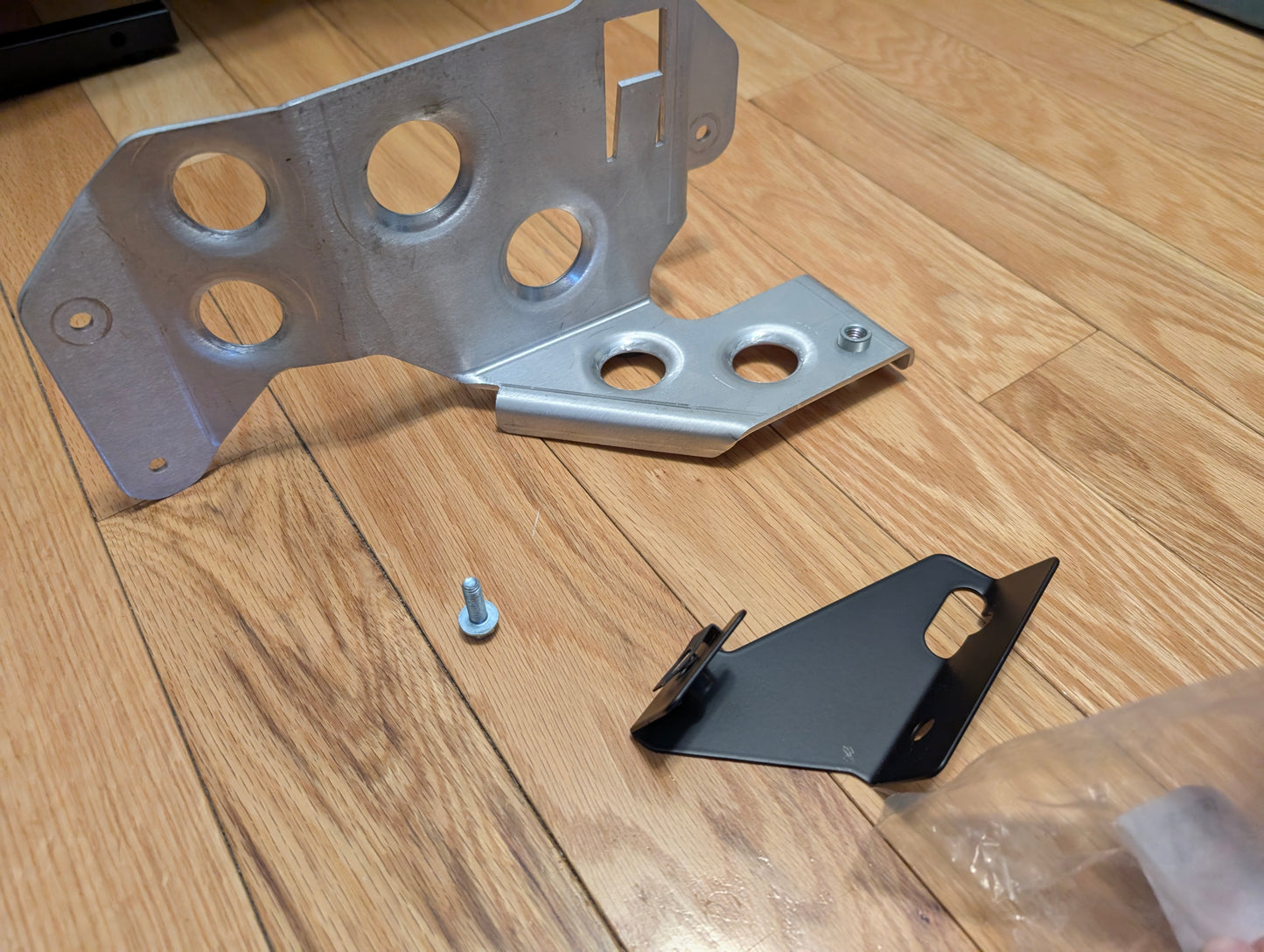 KIT LS Swap Coolant Reservoir Mounting Brackets for 1982-1993 Chevrolet S10, Blazer, and more