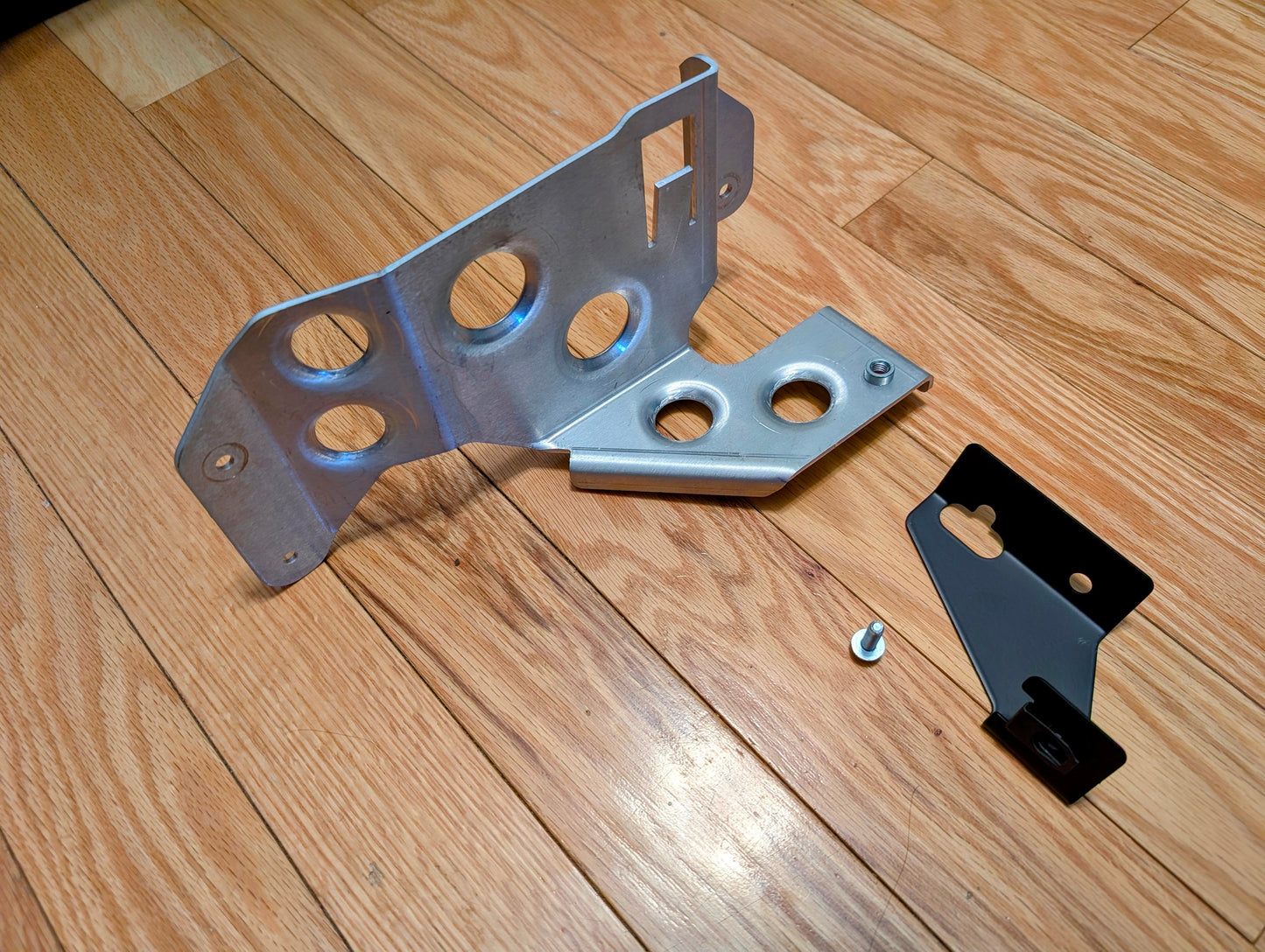 KIT LS Swap Coolant Reservoir Mounting Brackets for 1982-1993 Chevrolet S10, Blazer, and more