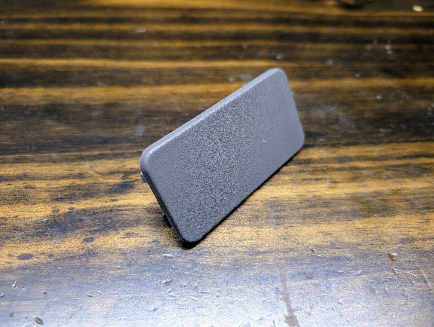 Rear Hatch Blank Filler Air Bag Switch Delete Dash Plate in Pewter 15741369 for 1998 - 2005 Chevy S10 GMC Sonoma