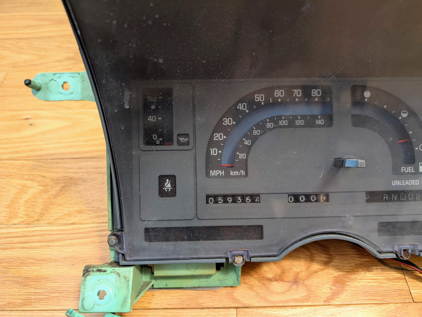 Low Mile 59K OEM Instrument Cluster with Mechanical Speedo & PRNDL for 1986-1989 Chevy S10 Blazer and more