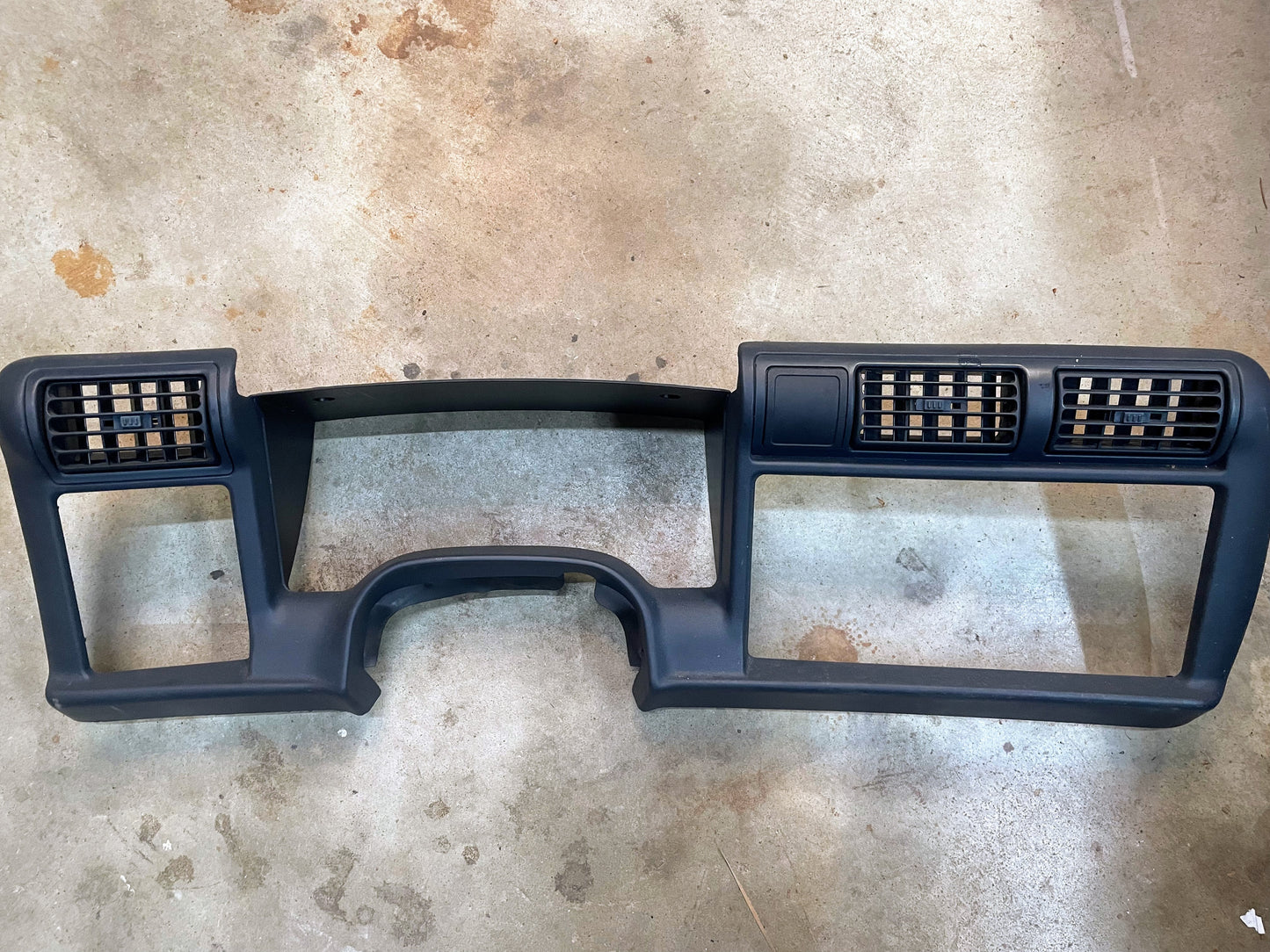 OEM Instrument Cluster Dash Bezel in Blue for 1995-1997 Chevy S-10, Blazer and more