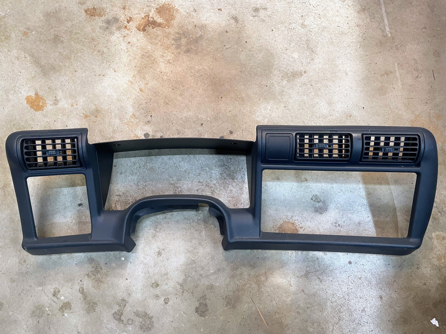 OEM Instrument Cluster Dash Bezel in Blue for 1995-1997 Chevy S-10, Blazer and more