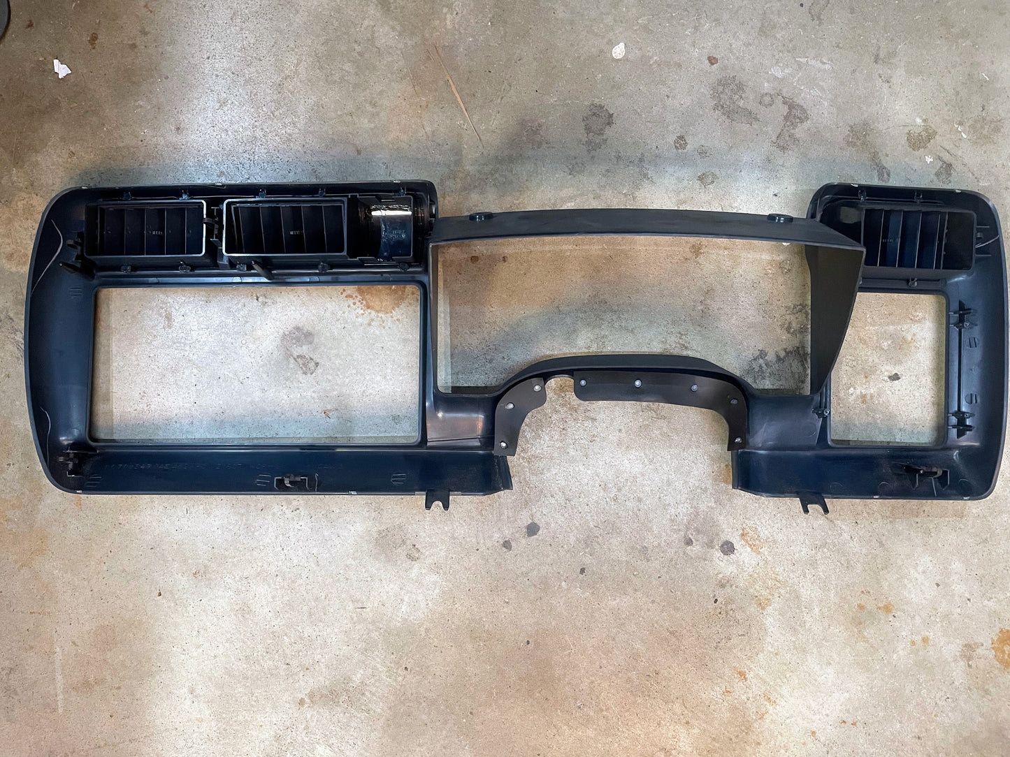 OEM Instrument Cluster Dash Bezel in Blue for 1995-1997 Chevy S-10, Blazer and more