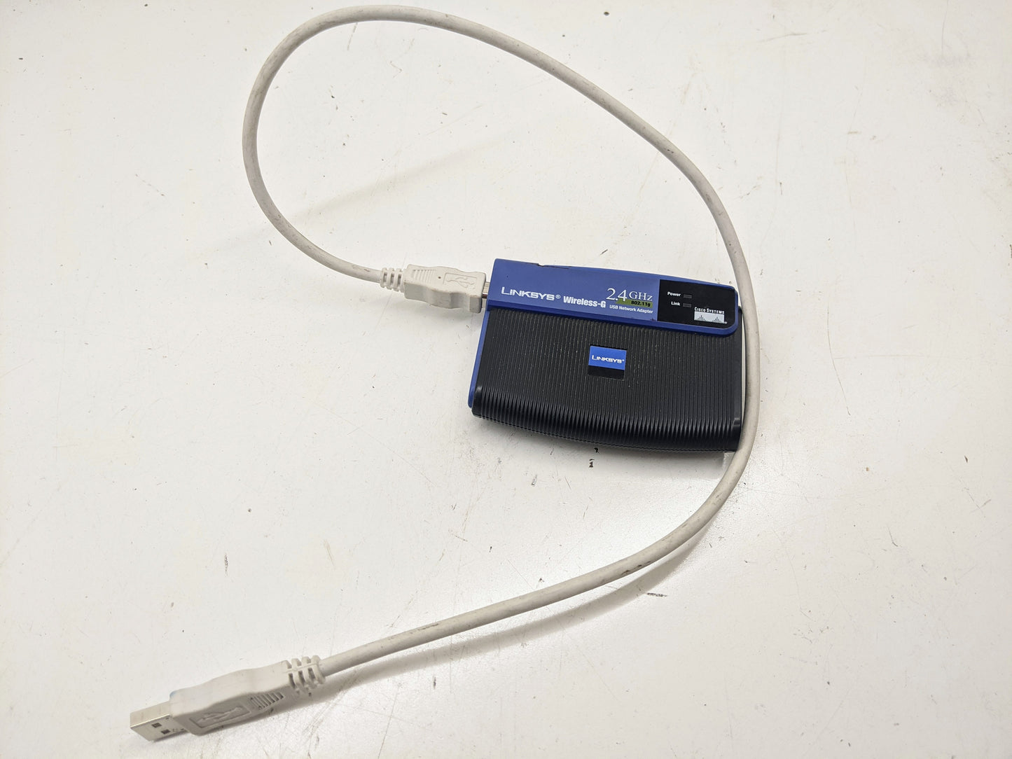 Linksys Wireless-G External WiFi 802.11.11b USB Network Adapter WUSB54G