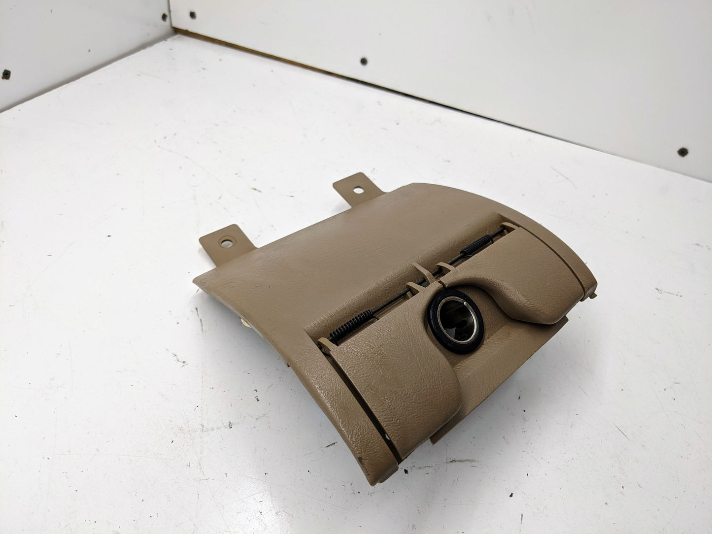 OEM 3 Port 12V Aux Panel Ash Tray Delete from 1998 - 2000 GMC Envoy in Beige/Tan