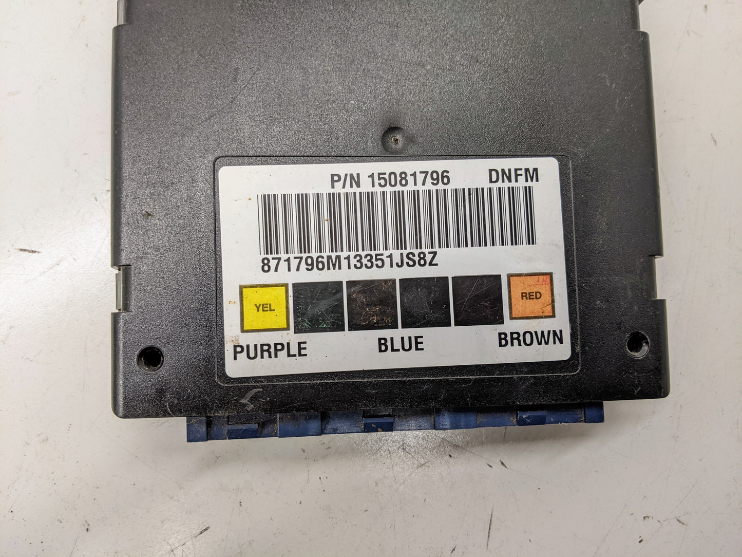 BCM Body Control Module 15081796 for 2002 - 05 Chevy S10 Blazer Astro GMC Sierra Jimmy and more