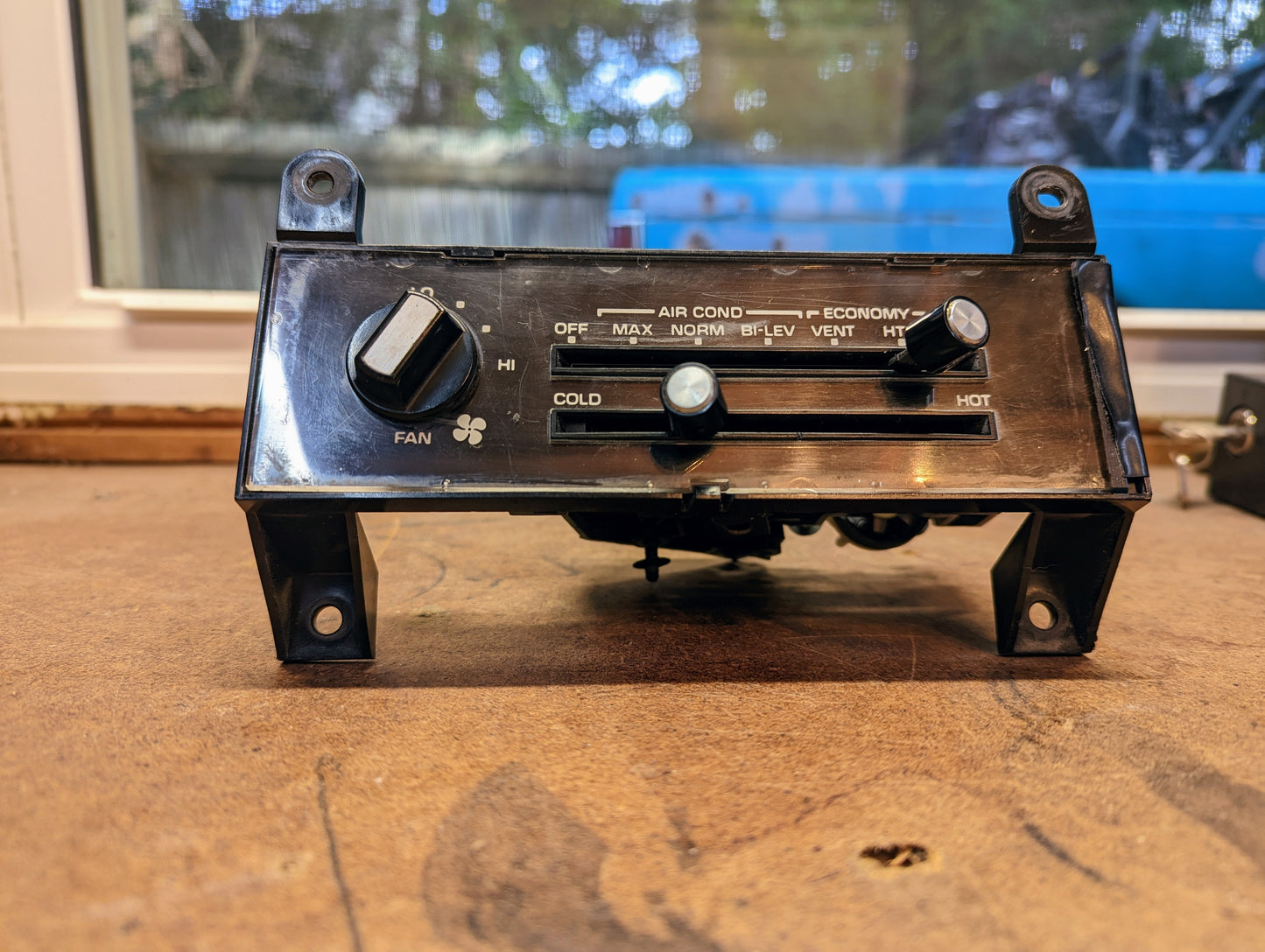 HVAC Heater Control Panel with A/C for 1982 - 1985 Chevrolet S10, Blazer and more