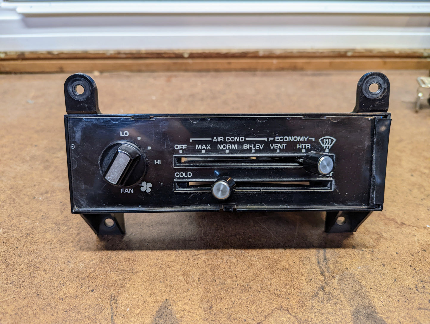 HVAC Heater Control Panel with A/C for 1982 - 1985 Chevrolet S10, Blazer and more