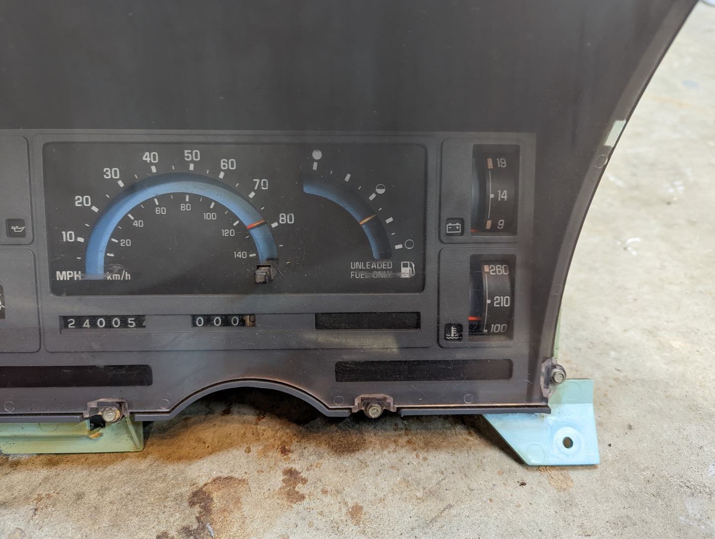 1986-1994 Chevy S10 Blazer GMC S15 Jimmy Dash Gauge Instrument Cluster OEM