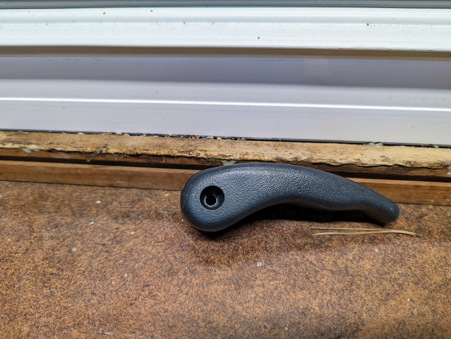 OEM Passenger Seat Tilt Forward Handle in Dark Gray for 1998-2005 Chevy S10, Blazer, and more