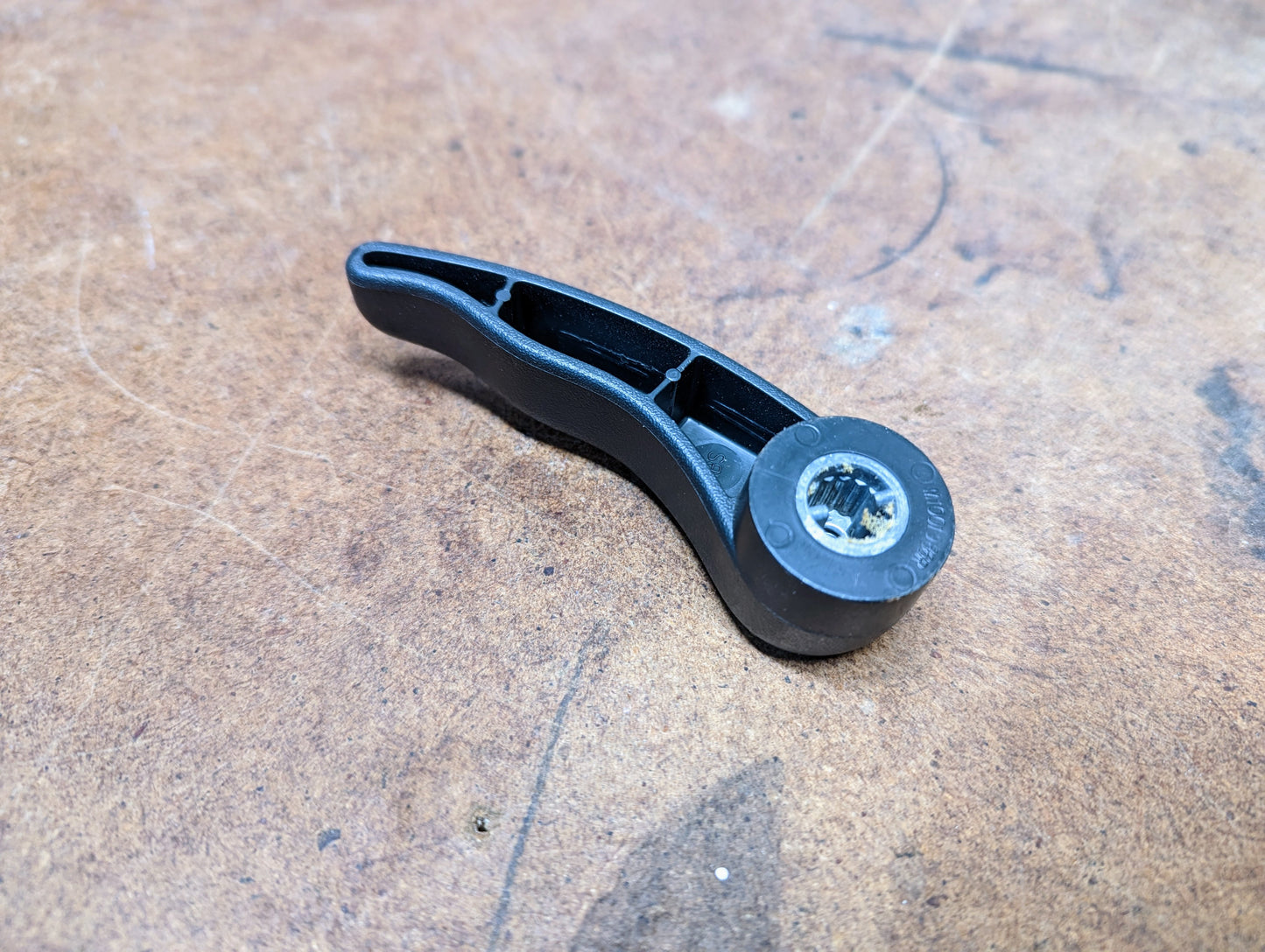 OEM Passenger Seat Tilt Forward Handle in Dark Gray for 1998-2005 Chevy S10, Blazer, and more