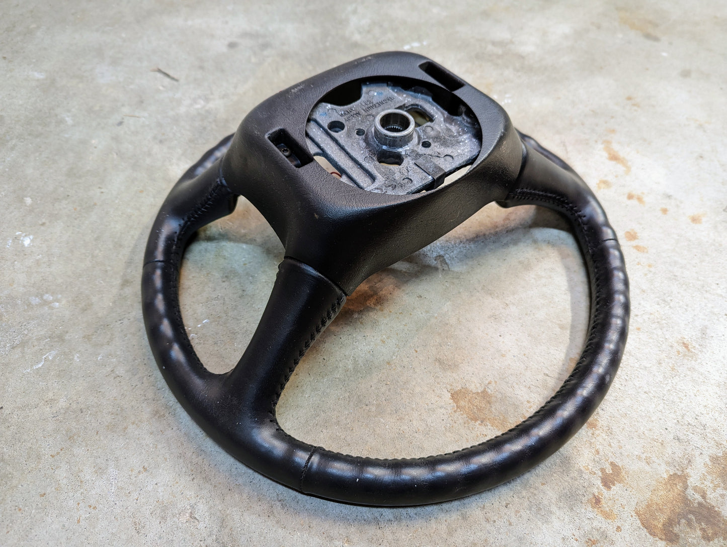 1999-2005 GM Chevy Silverado S10 GMC Sierra Sonoma Steering Wheel Leather OEM