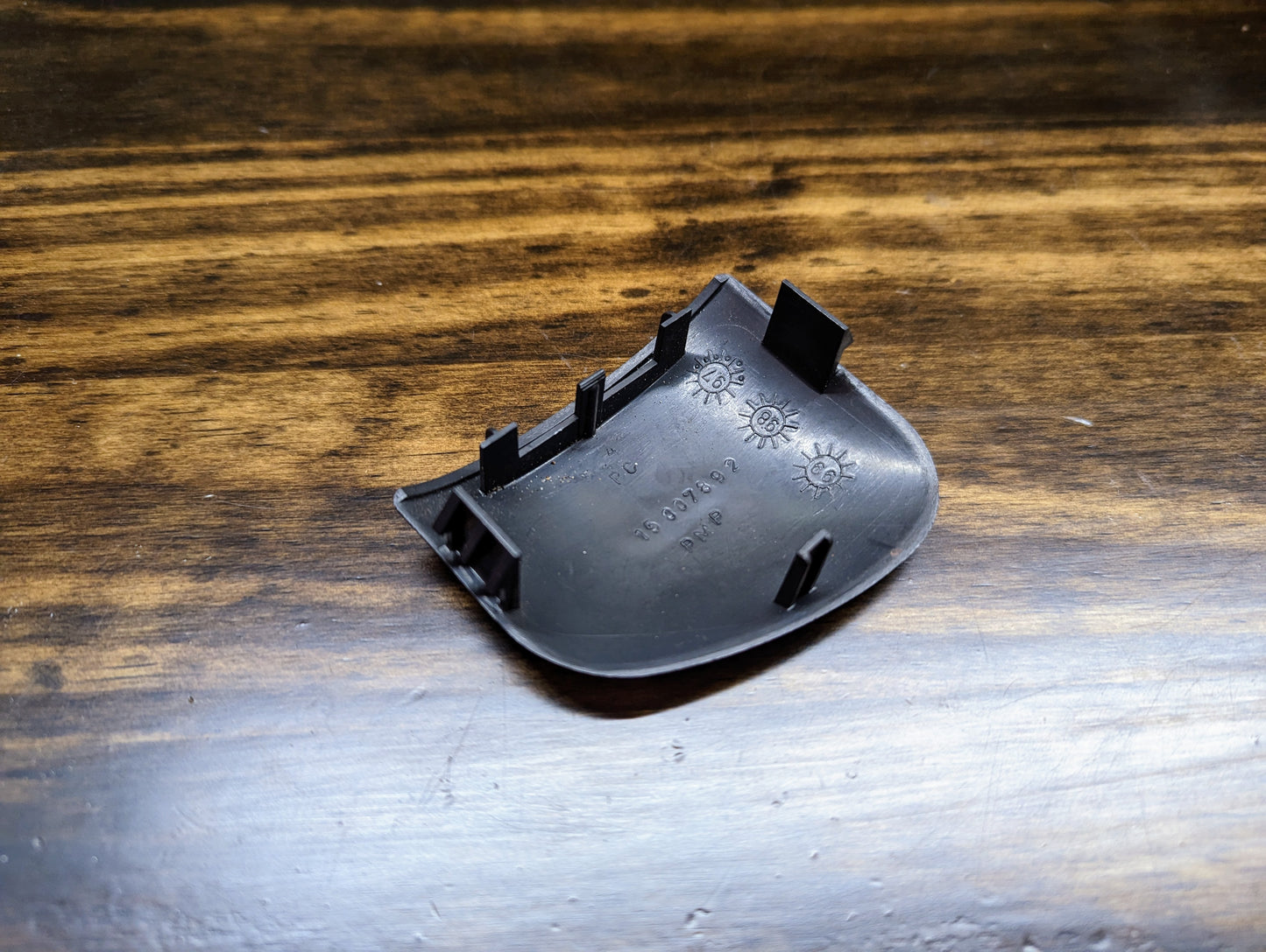 RARE 4x4 Delete Filler Plate Smooth Dash Blank Panel in Black for 1998-2005 Chevy S10, Blazer, and more