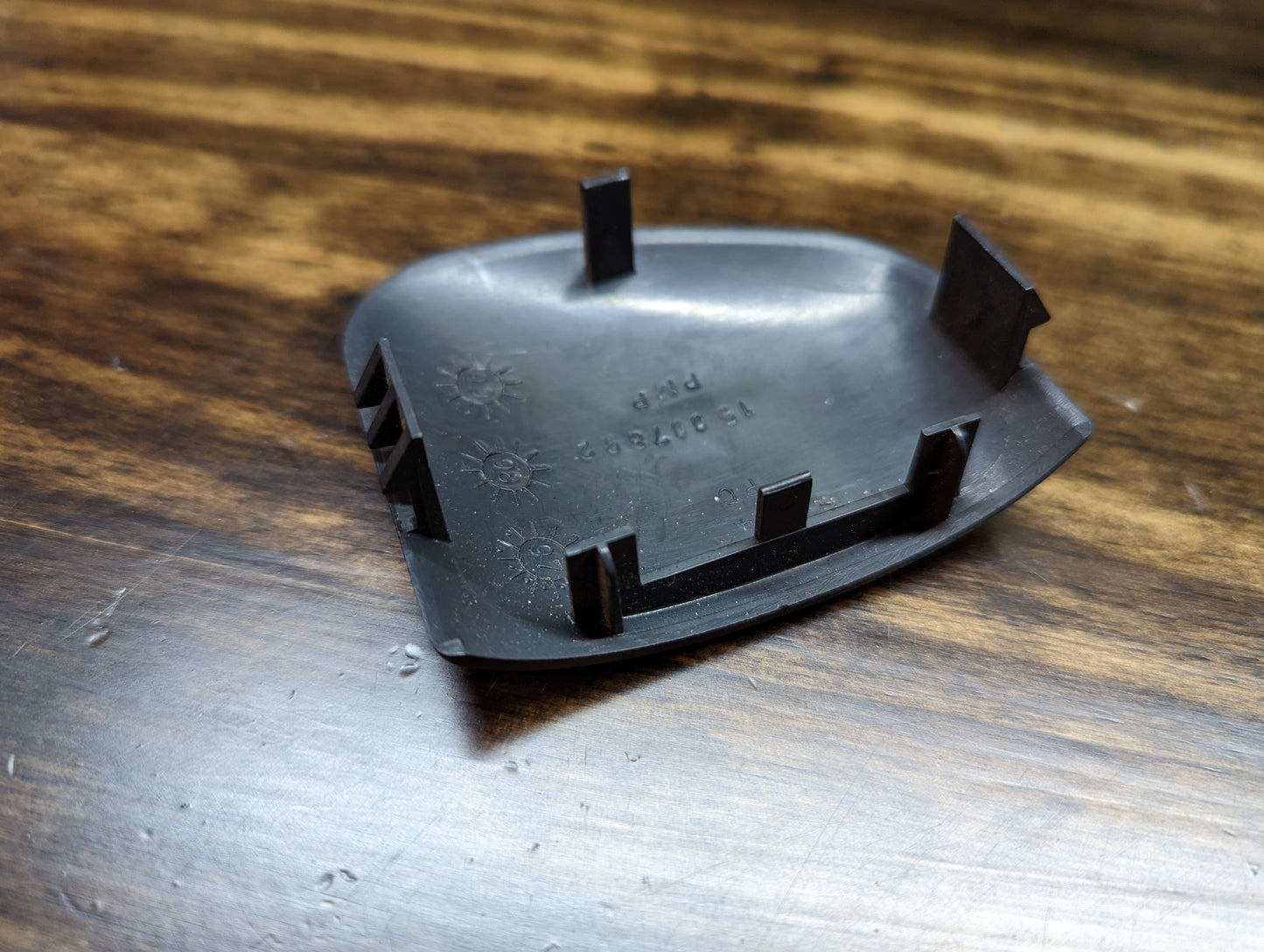 RARE 4x4 Delete Filler Plate Smooth Dash Blank Panel in Black for 1998-2005 Chevy S10, Blazer, and more
