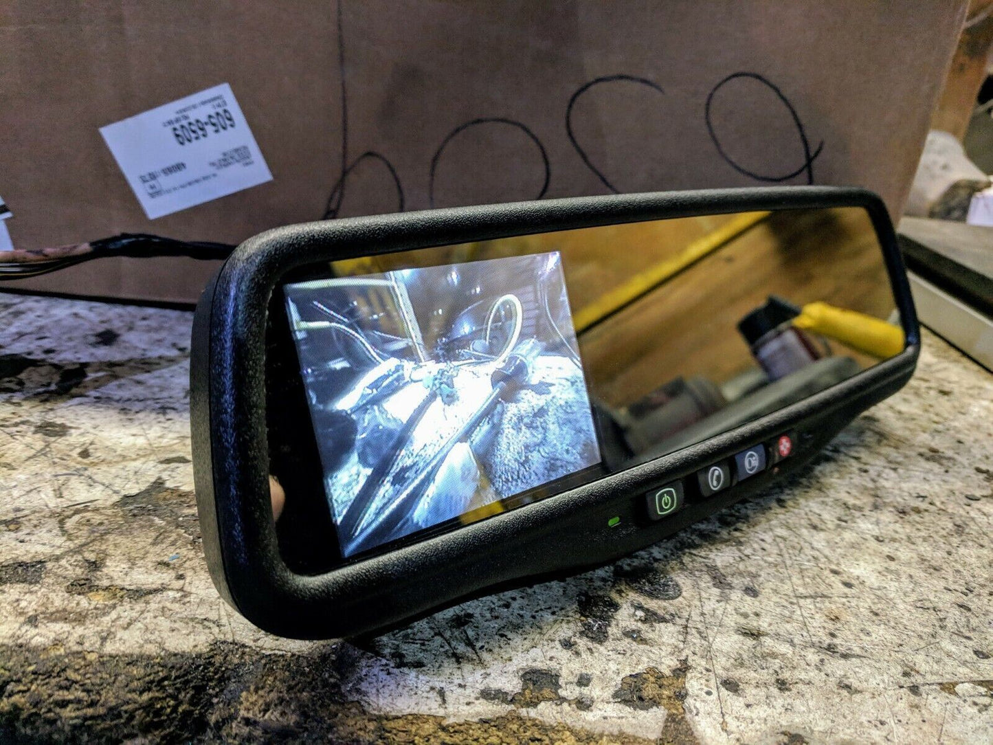 Rear View Camera Video in Mirror TESTED working 25794381 for Enclave Escalade Equinox Acadia Tahoe