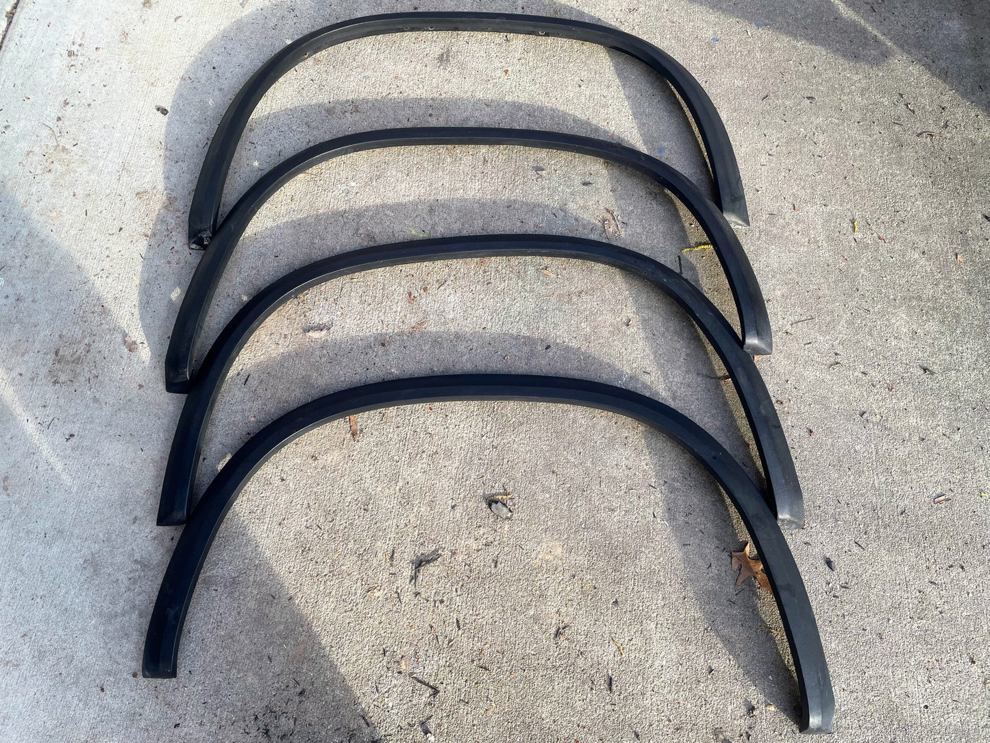 OEM Full Set of 4x4 Fender Flare Extensions for 1982-1993 Chevy S10, GMC S15