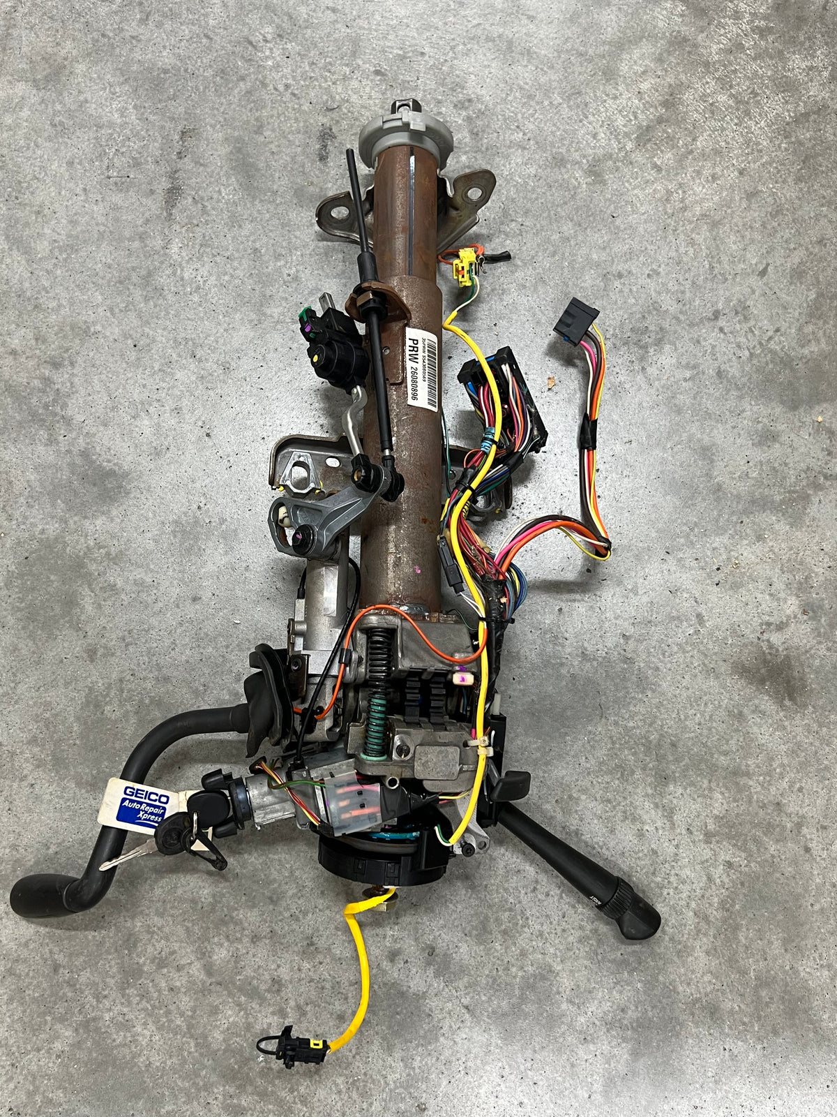 OEM Steering Column w/KEY for 2003-2006 GM Full Size Trucks