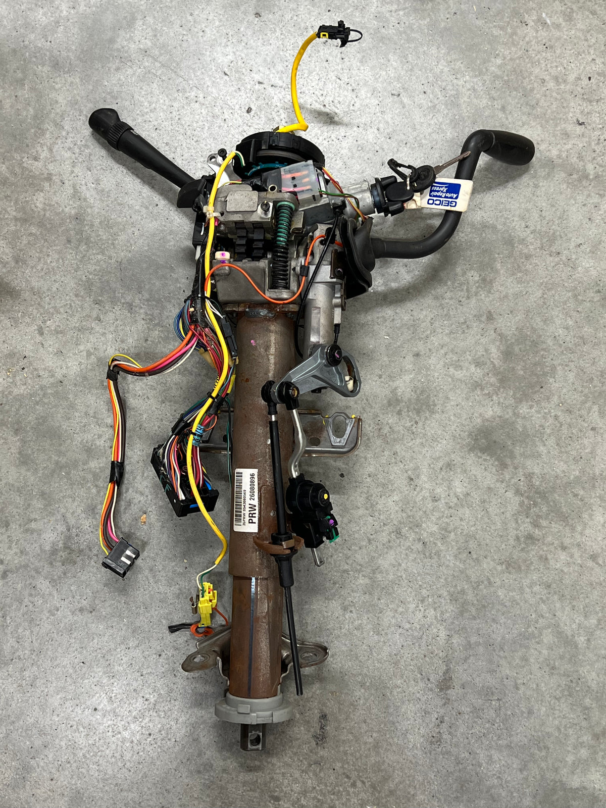 OEM Steering Column w/KEY for 2003-2006 GM Full Size Trucks