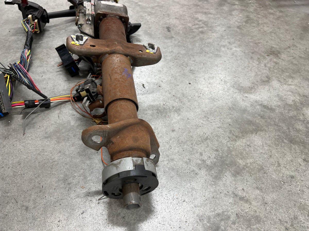 OEM Steering Column w/KEY for 2000-2002 GM Full Size Trucks
