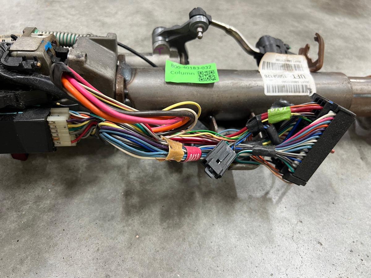 OEM Steering Column w/KEY for 2000-2002 GM Full Size Trucks
