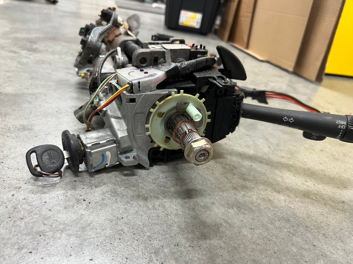 OEM Steering Column w/KEY for 2000-2002 GM Full Size Trucks