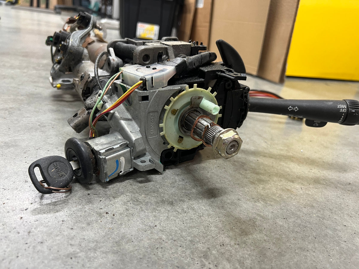 OEM Steering Column w/KEY for 2000-2002 GM Full Size Trucks