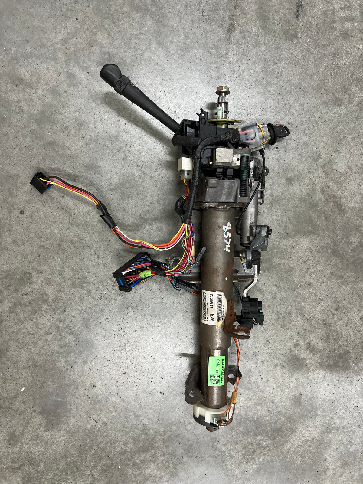 OEM Steering Column w/KEY for 2000-2002 GM Full Size Trucks