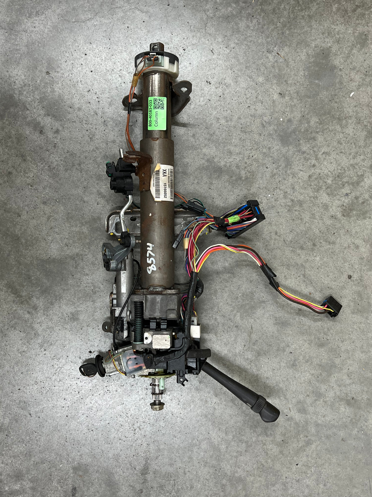 OEM Steering Column w/KEY for 2000-2002 GM Full Size Trucks