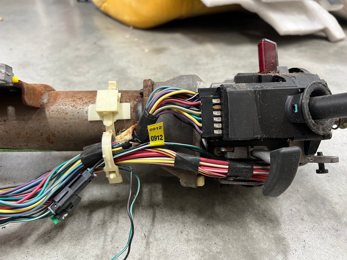 OEM Steering Column w/Tilt, Cruise Control, and Console Shift for 1998-2005 Chevy S10 Blazer and more