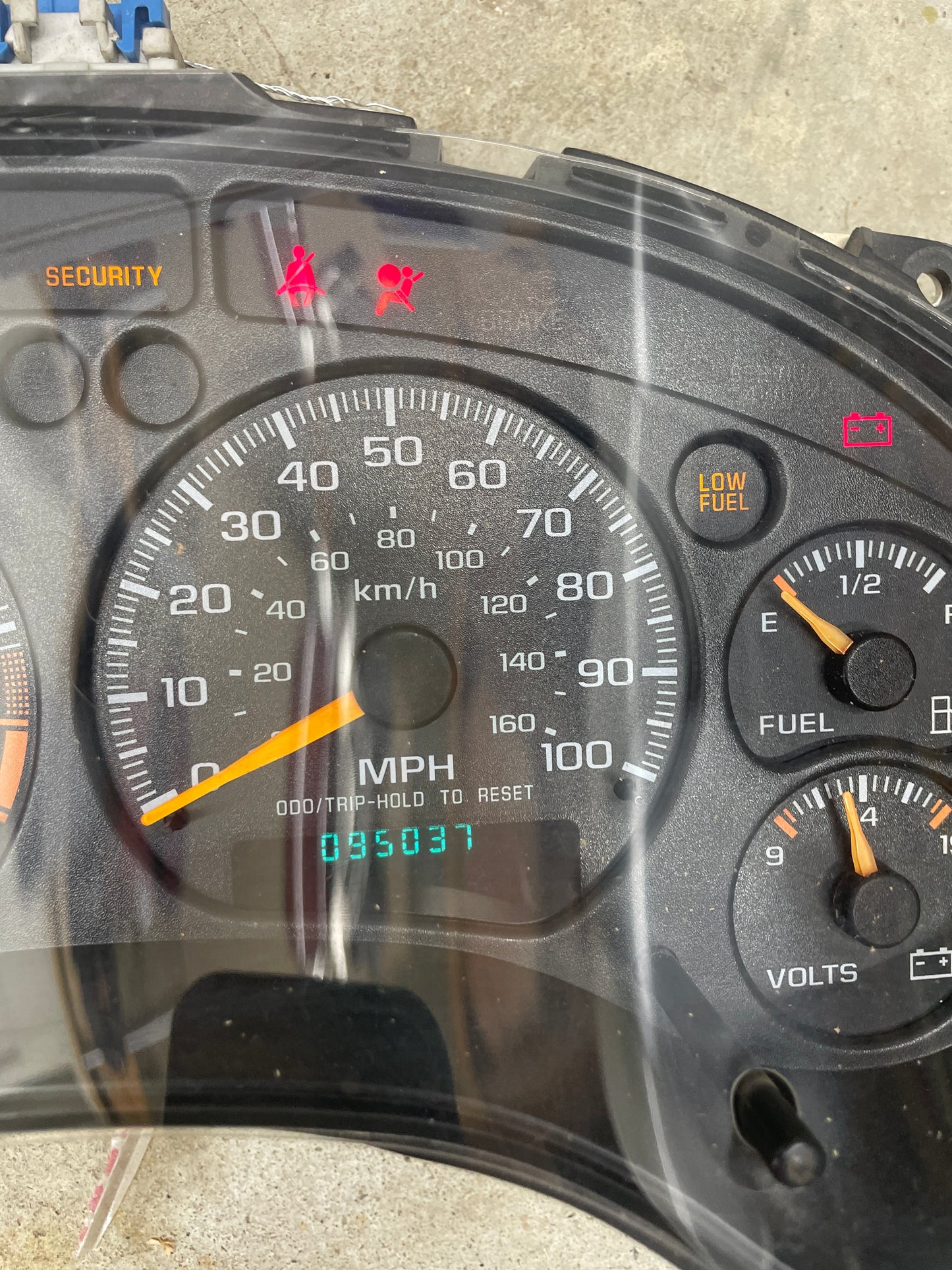 OEM Tested Instrument Cluster with Tachometer PRNDL for 2001-2005 Chevy S10 or Blazer and more