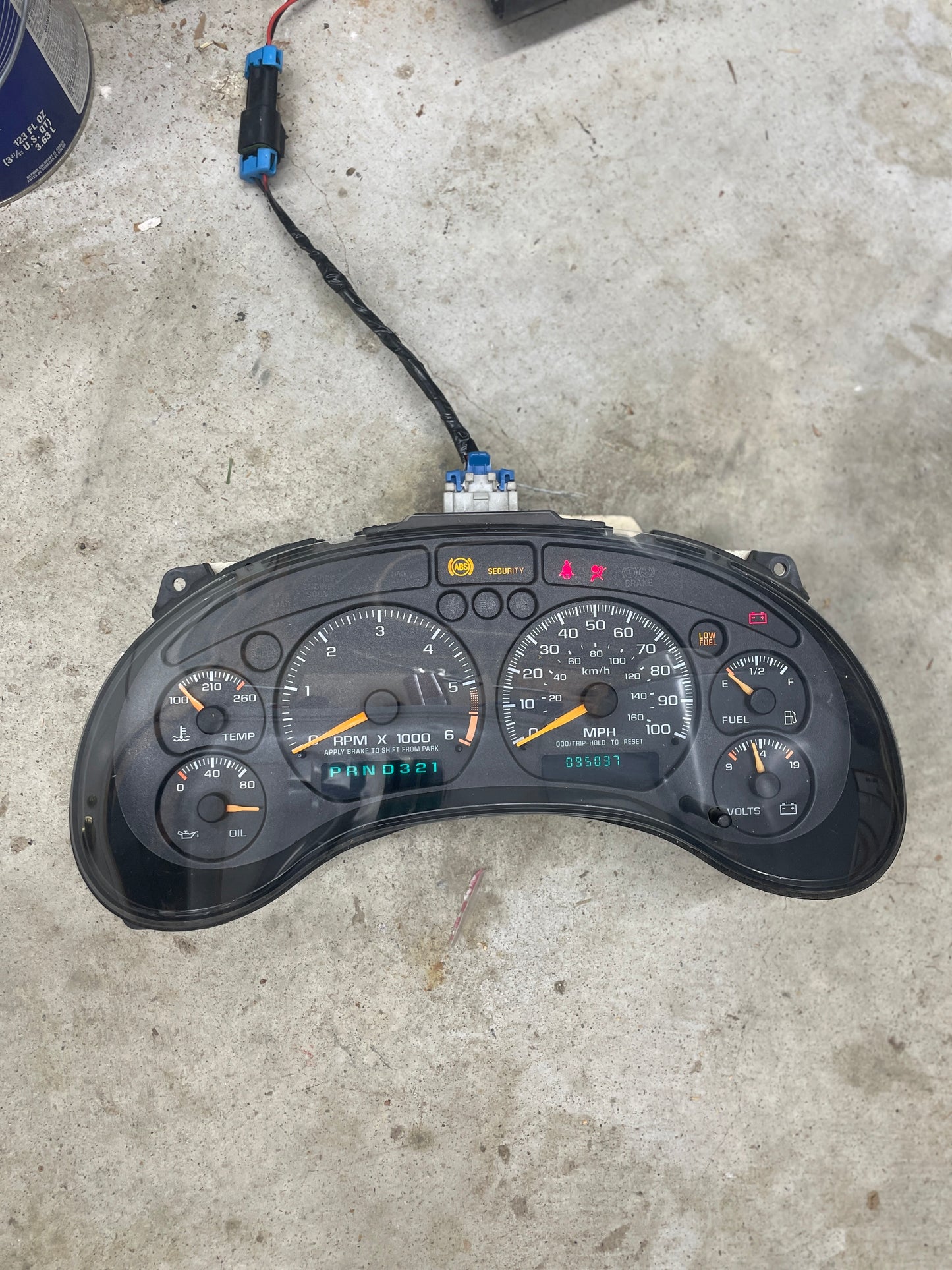 OEM Tested Instrument Cluster with Tachometer PRNDL for 2001-2005 Chevy S10 or Blazer and more