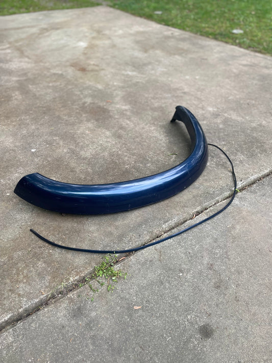 OEM Front Right Passenger ZR2 Fender Flare Extension in Blue for 1994-2005 Chevy S10, GMC Sonoma, and more