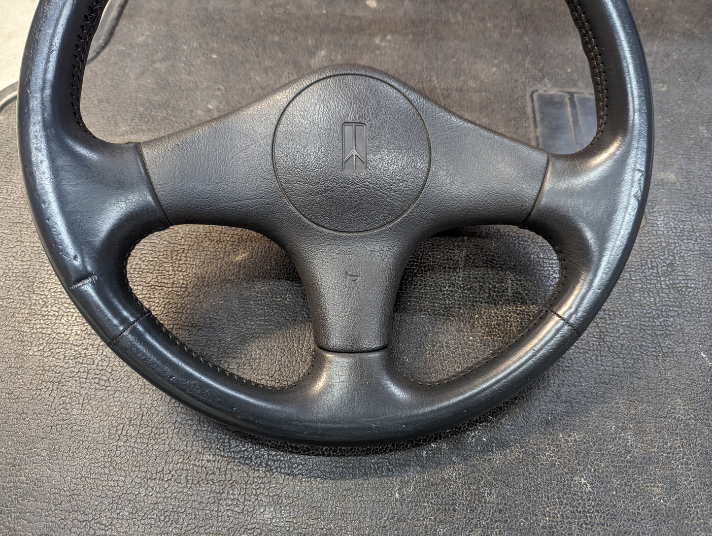 OEM Leather Steering Wheel for 1991-1994 Oldsmobile Bravada