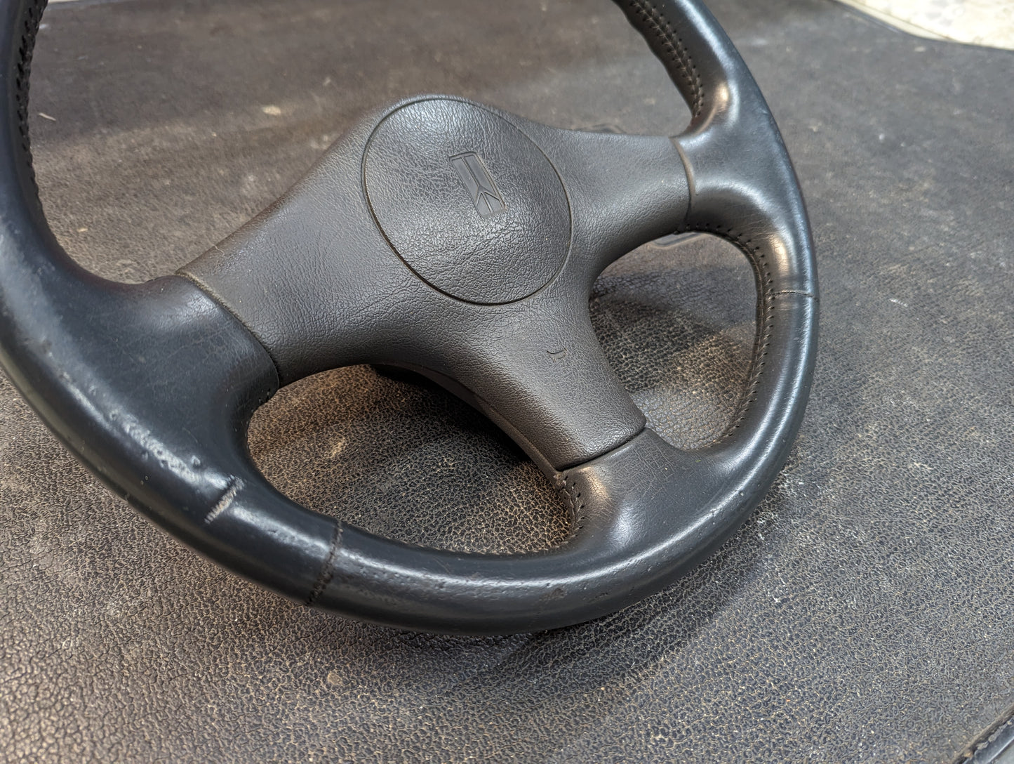 OEM Leather Steering Wheel for 1991-1994 Oldsmobile Bravada