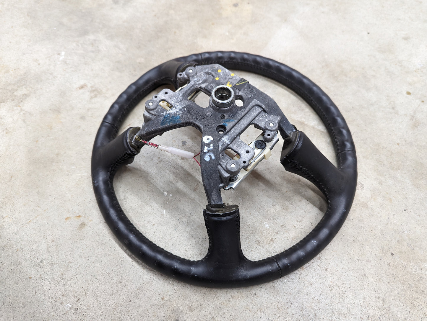 OEM Leather Steering Wheel for 1999-2005 GM Chevy Silverado S10 and more