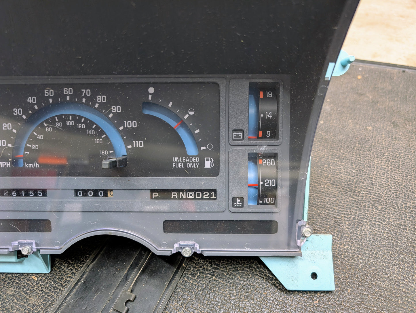 OEM Instrument Cluster with PRNDL and 110 mph Speedo for 1986-1994 Chevy S10 Blazer and more