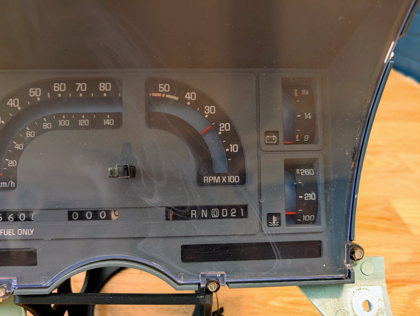 LOW Mile 106K OEM Instrument Cluster with Mechanical Speedo, Tachometer & PRNDL for 1986-1989 Chevy S10 Blazer and more