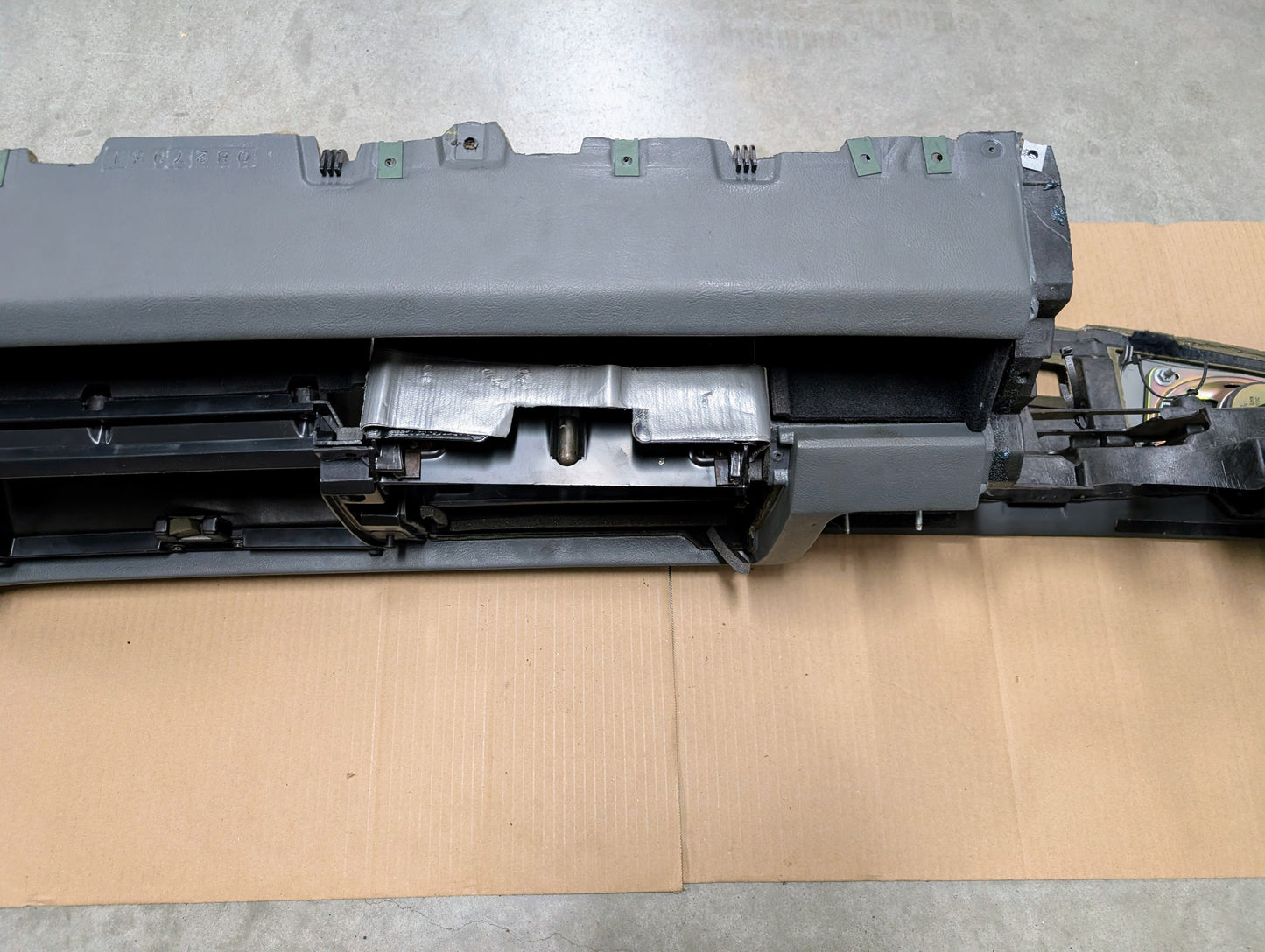 OEM Instrument Panel Dashboard in Dk Gray for 1986 - 1993 Chevy S10 Blazer GMC S15 and more