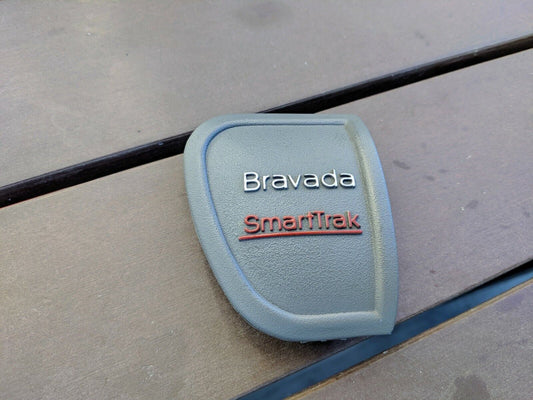 1998-2001 Olds Bravada 4X4 Switch SmartTrak Delete Cover Dash Trim Gray
