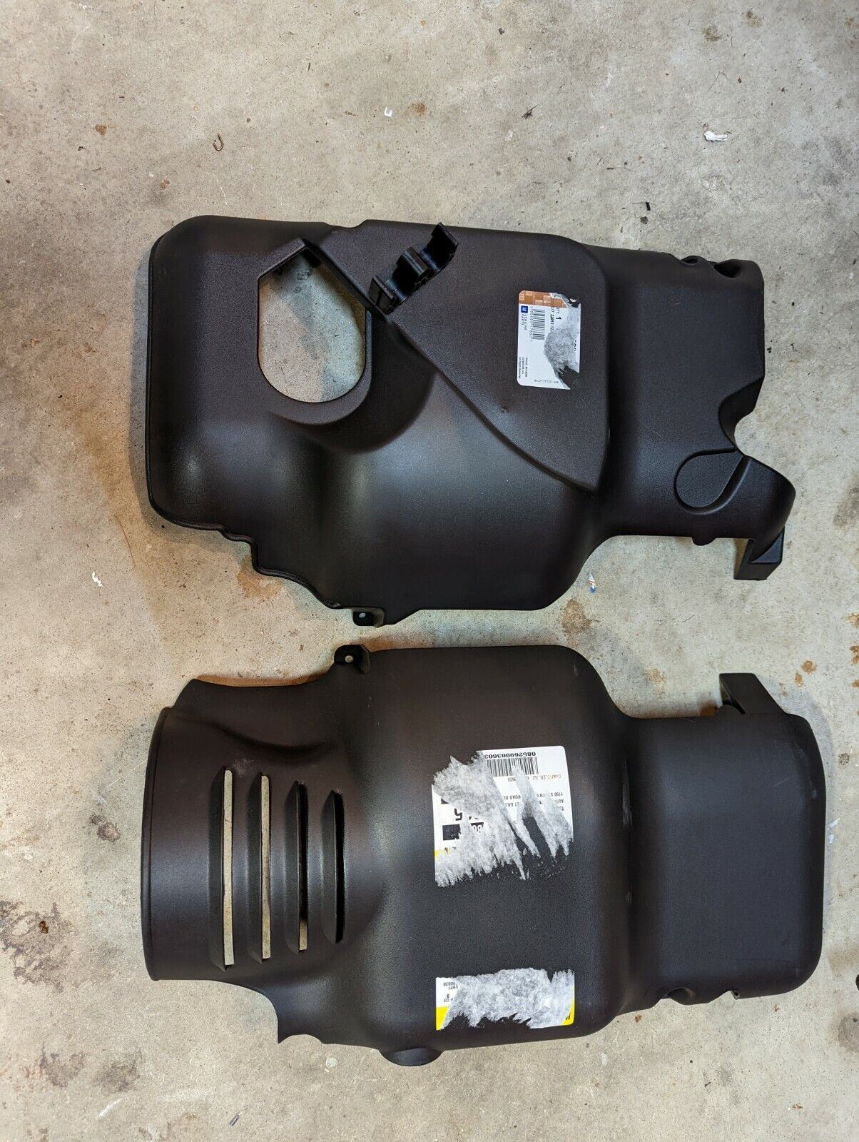 GM Truck Vortec Max LS Swap NEW Engine Intake Side Cover Pair OEM 6.0 5.3 LQ9