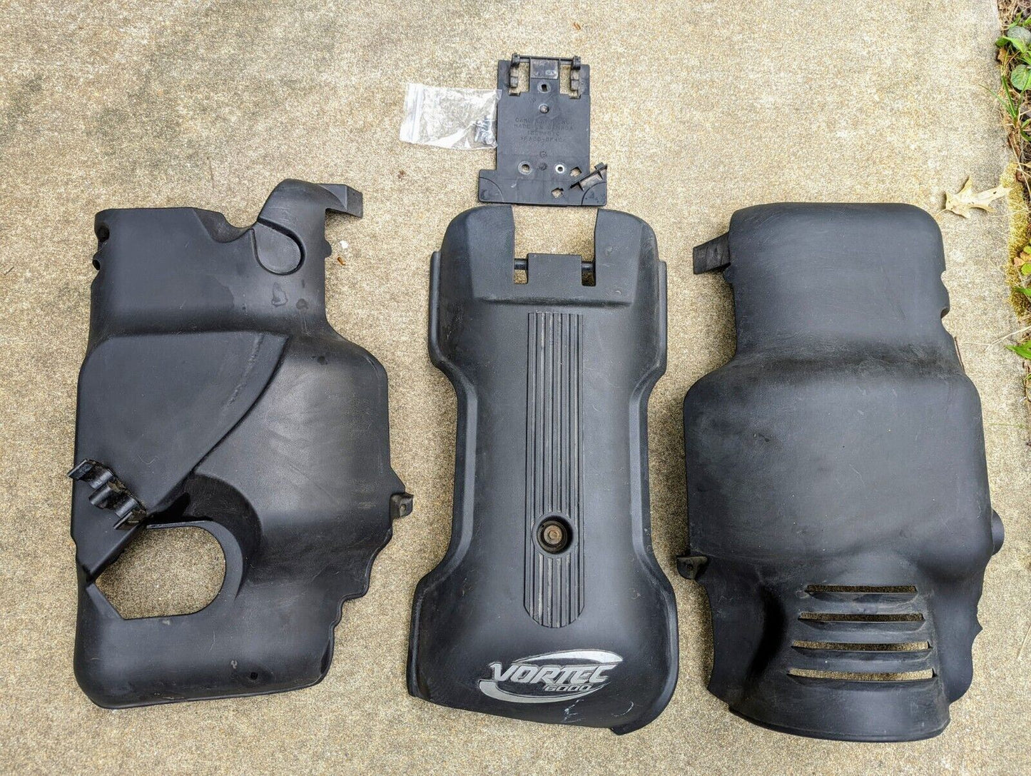 SET Premium Engine Vortec 6000 OEM Intake Cover Set w/Mount for GM Trucks and LS Swaps